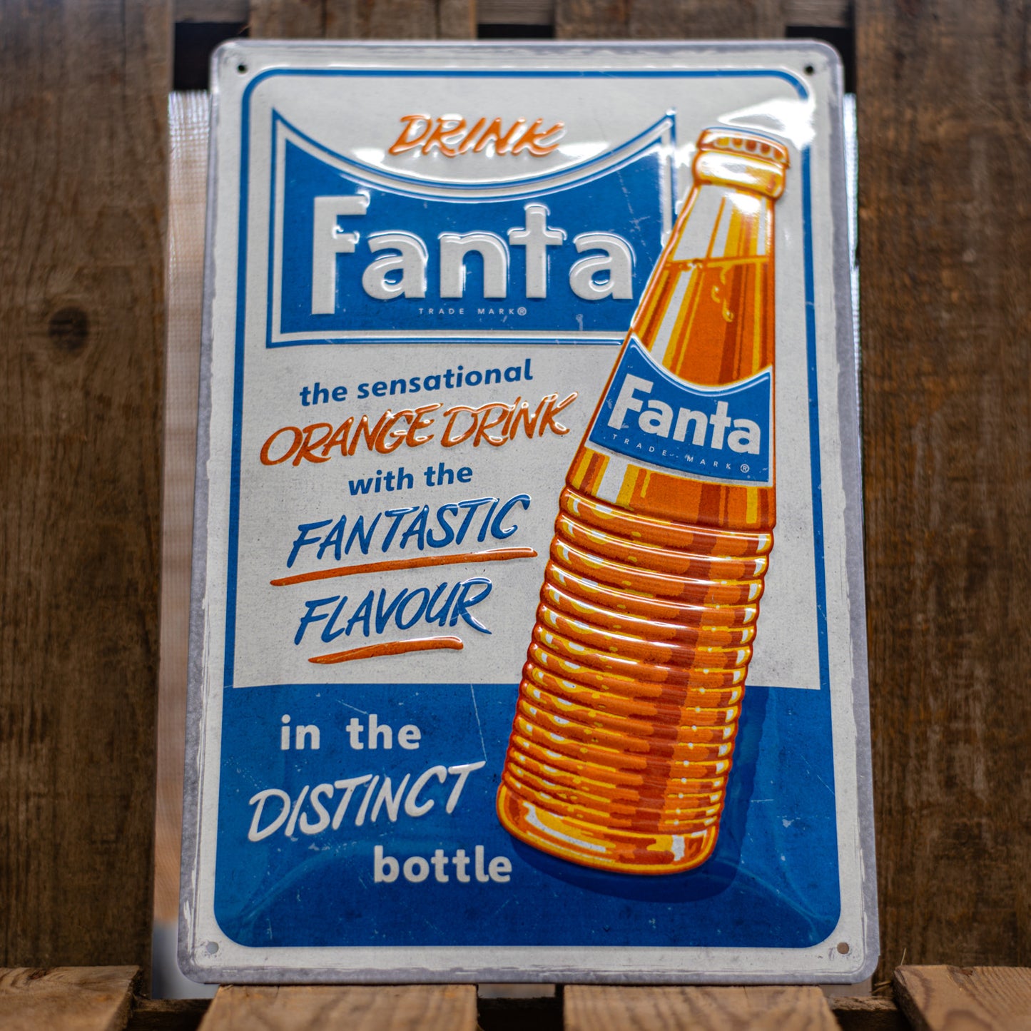 Fanta Metal Sign