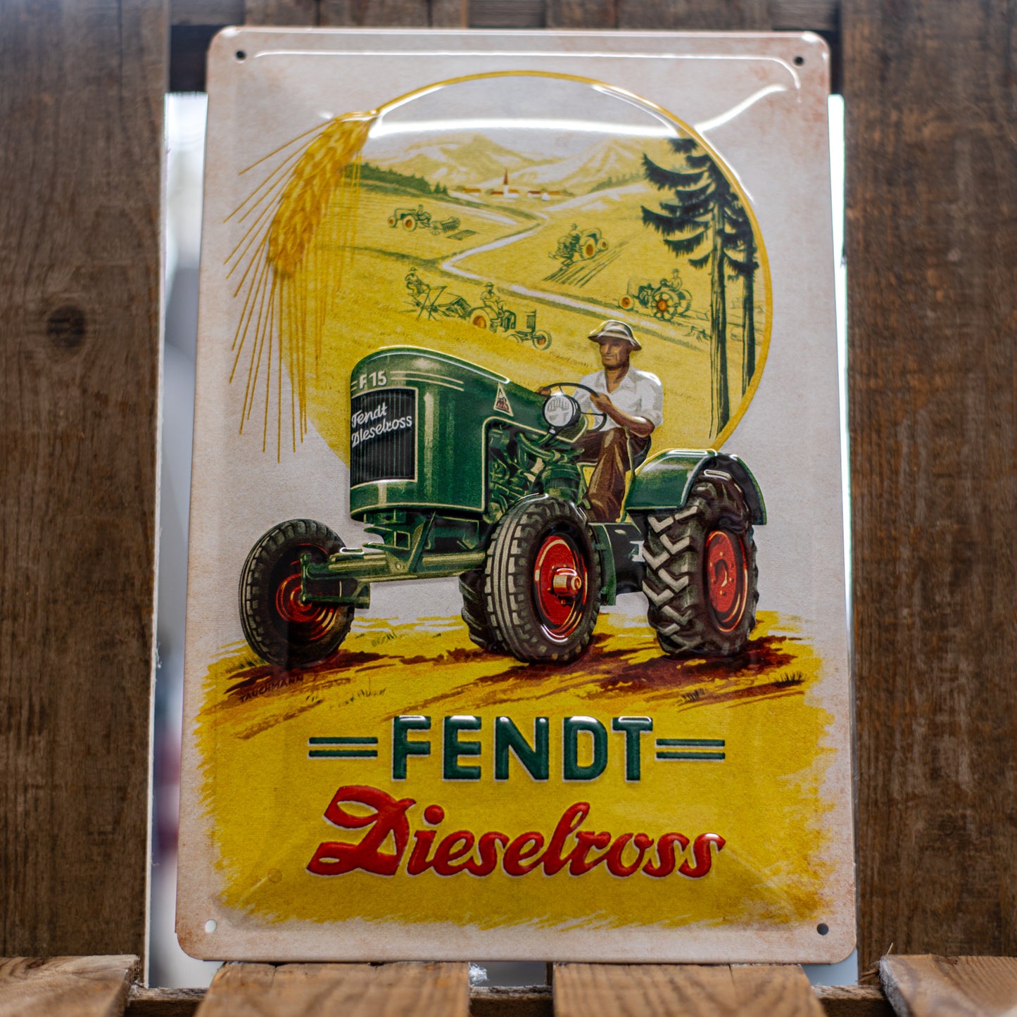 Fendt Dieselross Metal Sign