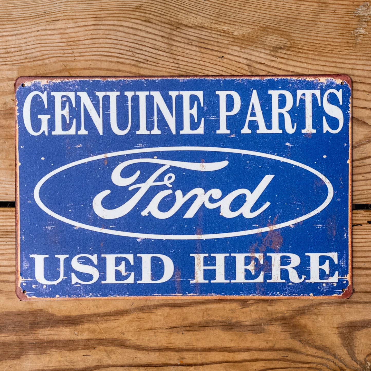 Ford Parts Metal Sign