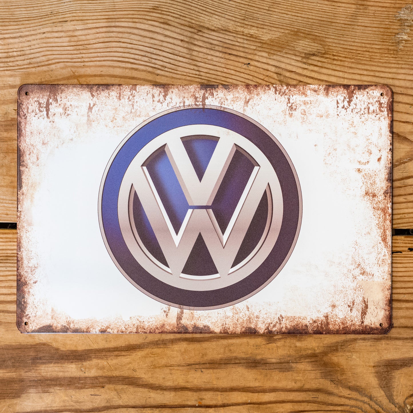 VW Metal Sign