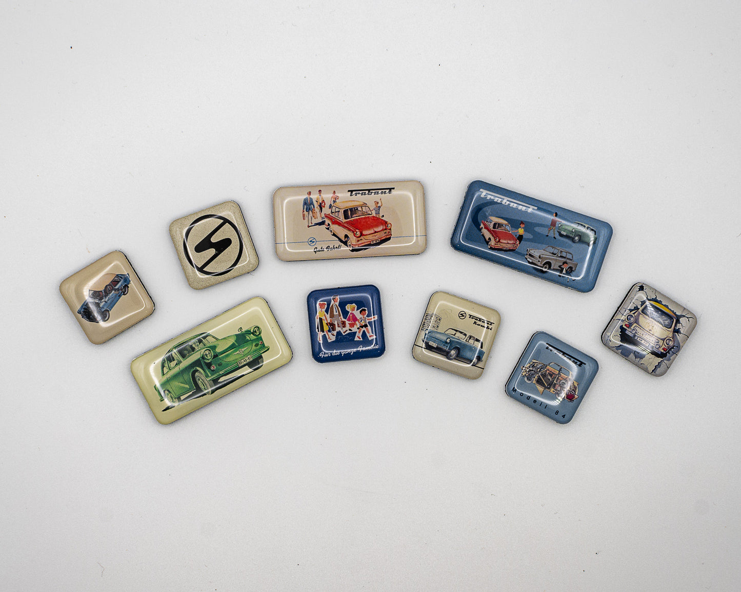 Trabant Magnet Set