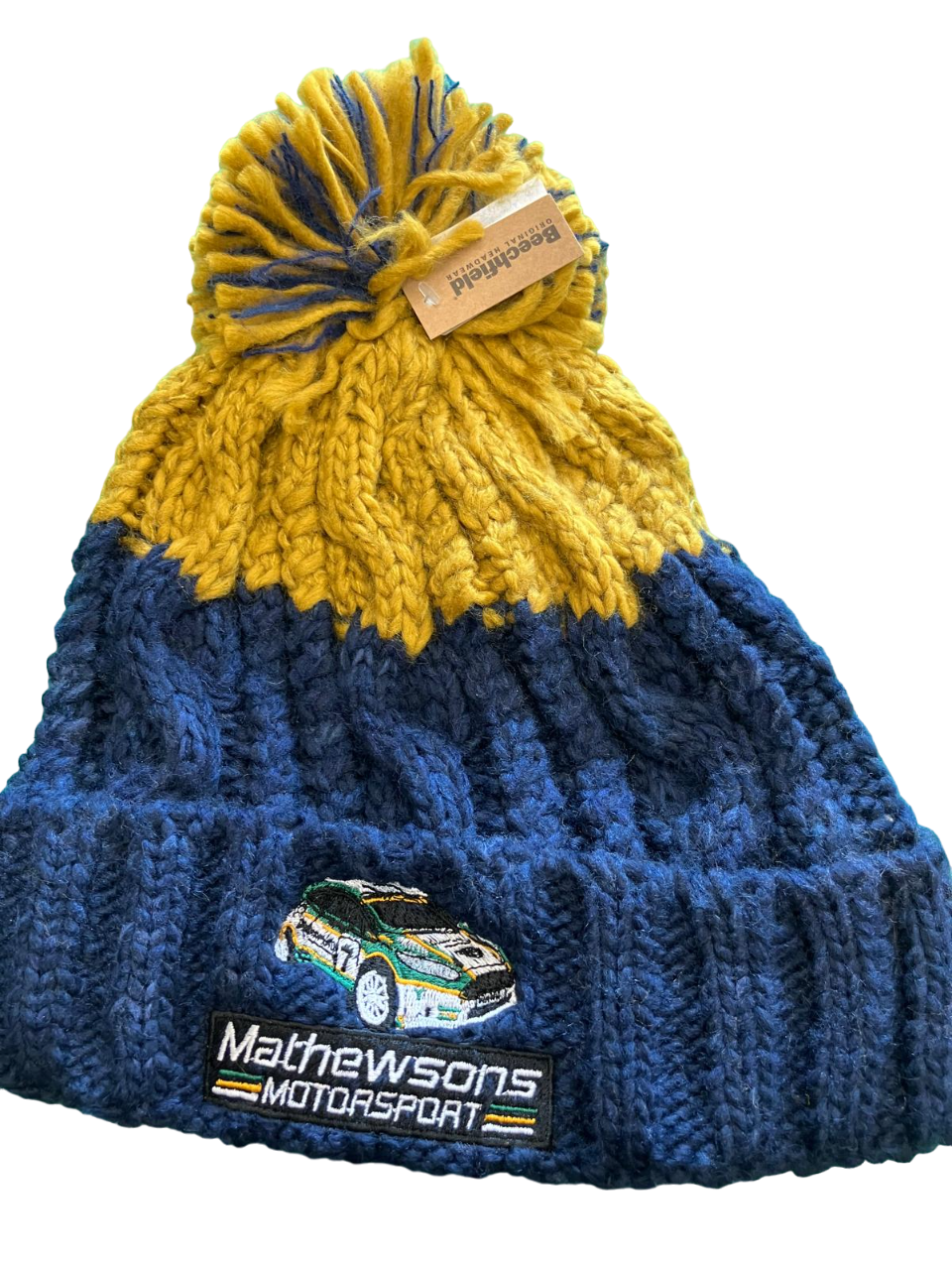 Motorsport Cable Knit Bobble Hat - MK1 and MK2