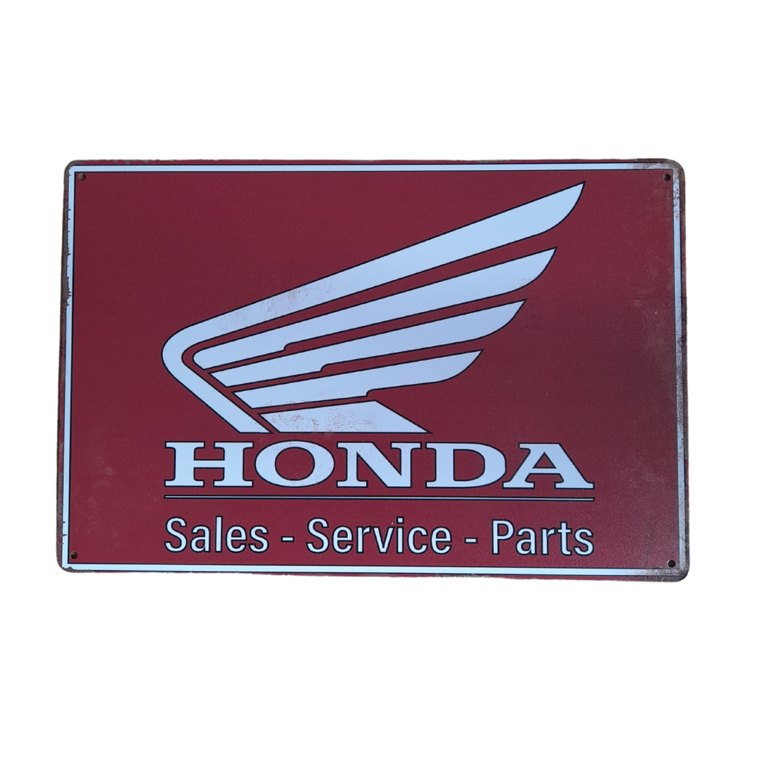Honda Metal Sign