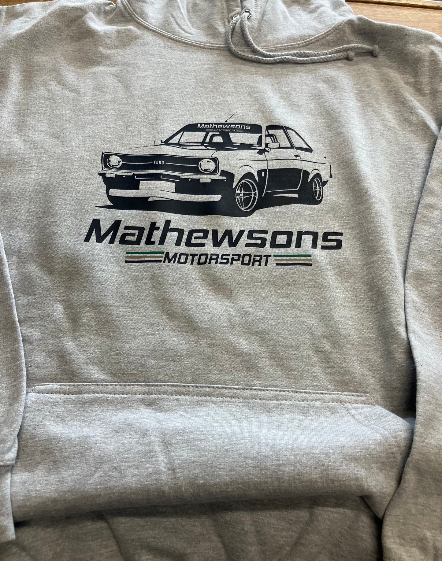 Mathewsons Motorsport Hoodies **Select a Green Round Neck Motorsport T shirt for a discounted price**