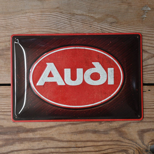 Audi Metal Sign