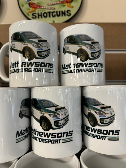 Charlie's VW UP Mug **Free with a Motorsport Jacket**