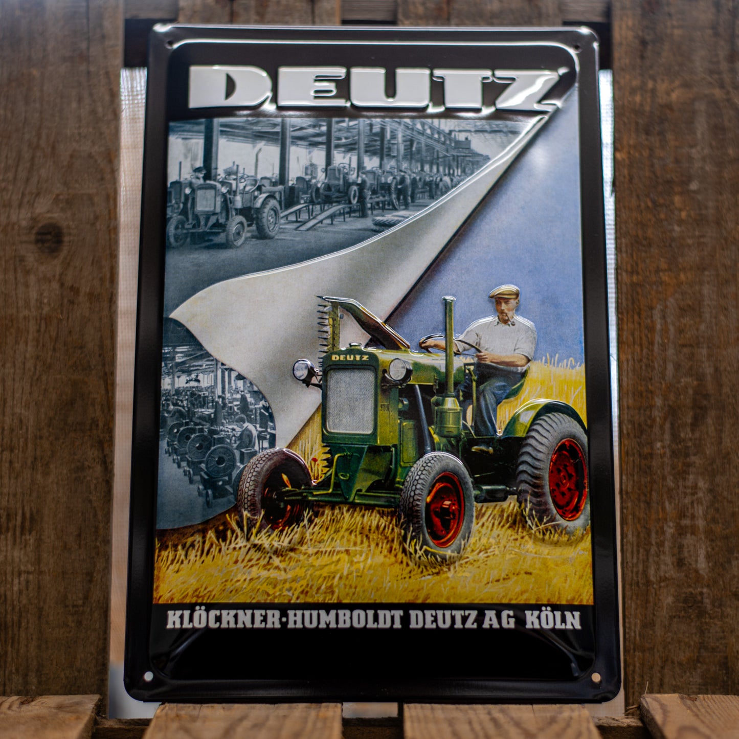 Deutz Metal Sign