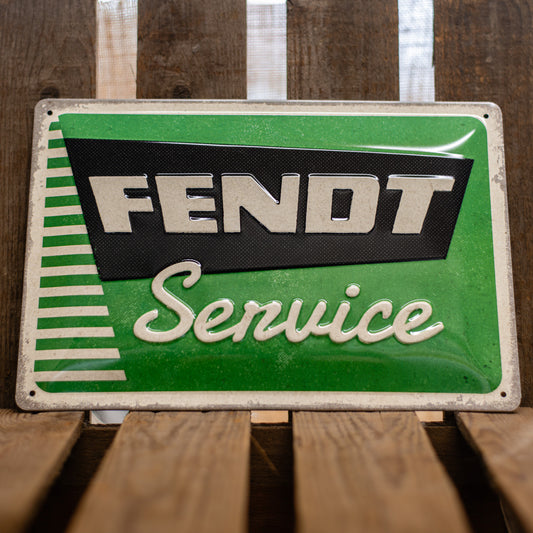 Fendt Service Metal Sign