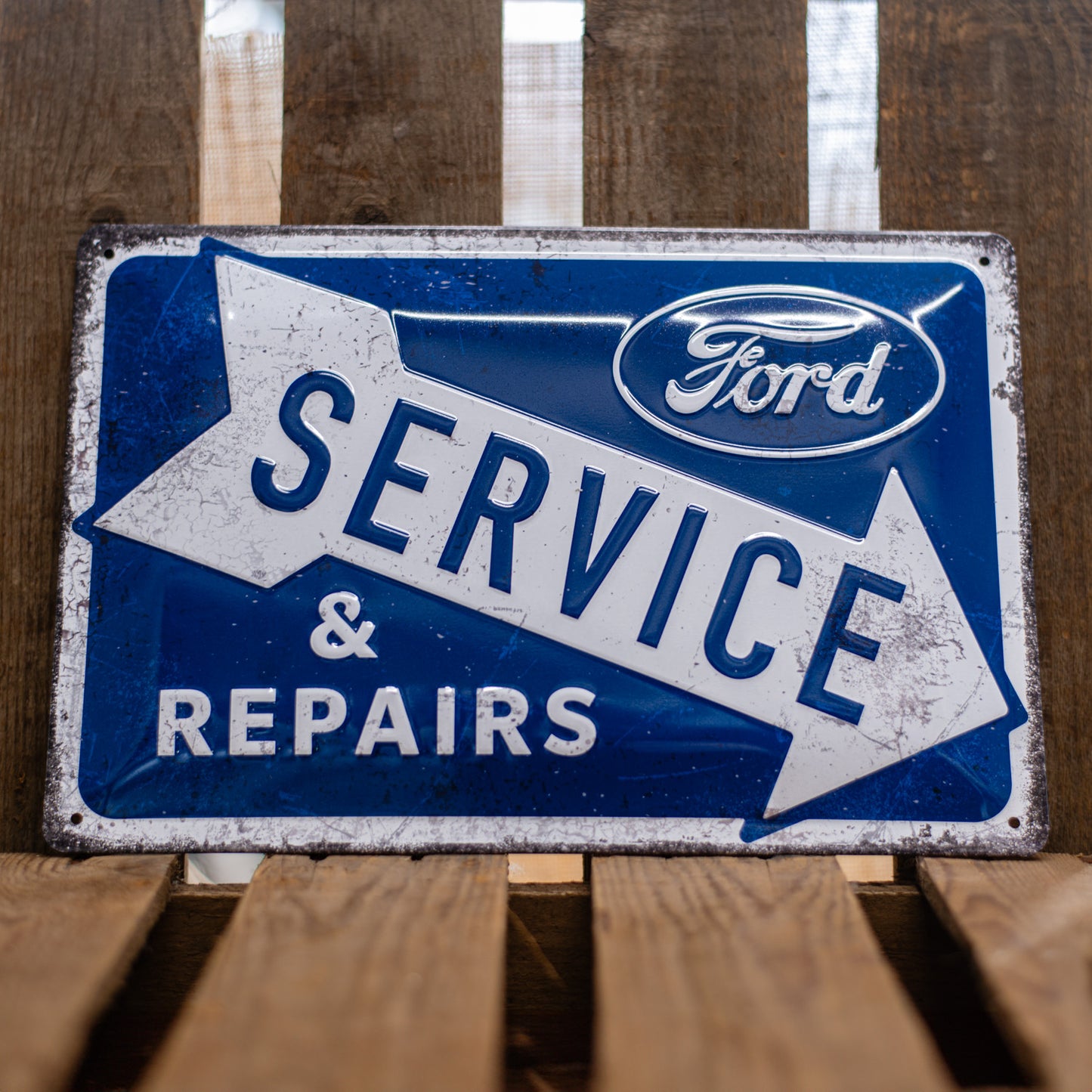 Ford Service Metal Sign