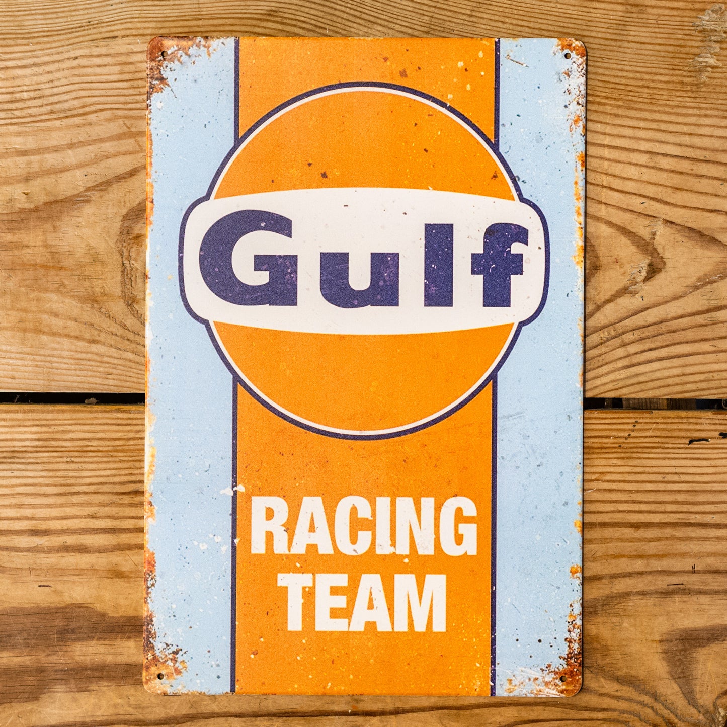 Gulf Racing Team Sign