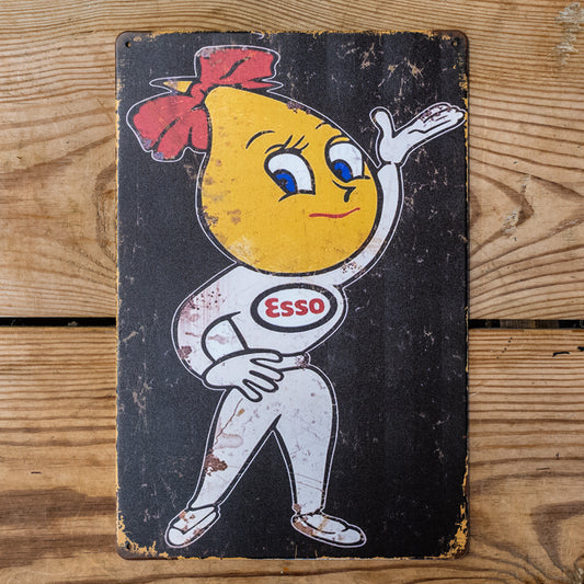 Esso Mascot Metal Signs