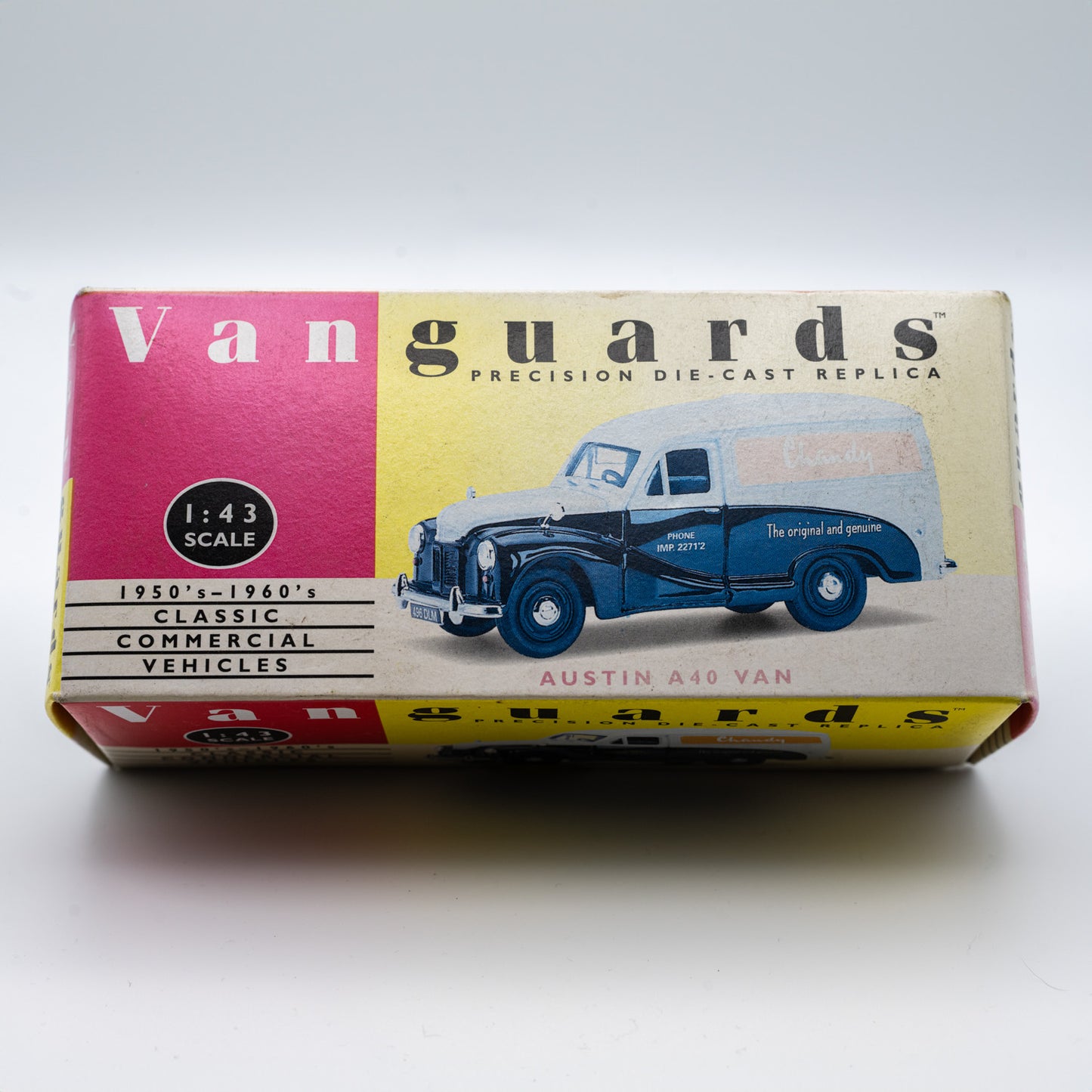 Vanguards 1:43 Austin A40 'Whitbread Chandy'