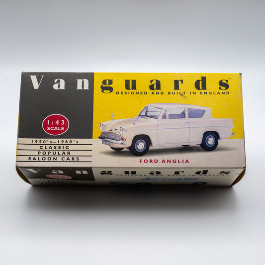 Vanguards 1:43 Ford Anglia 'Yellow'