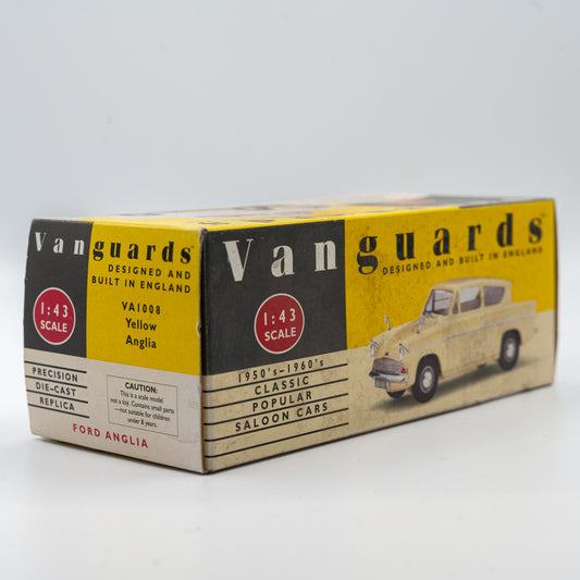 Vanguards 1:43 Ford Anglia 'Yellow'