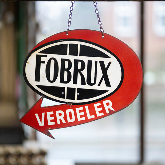 Fobrux Verdeler Enamel Metal Sign