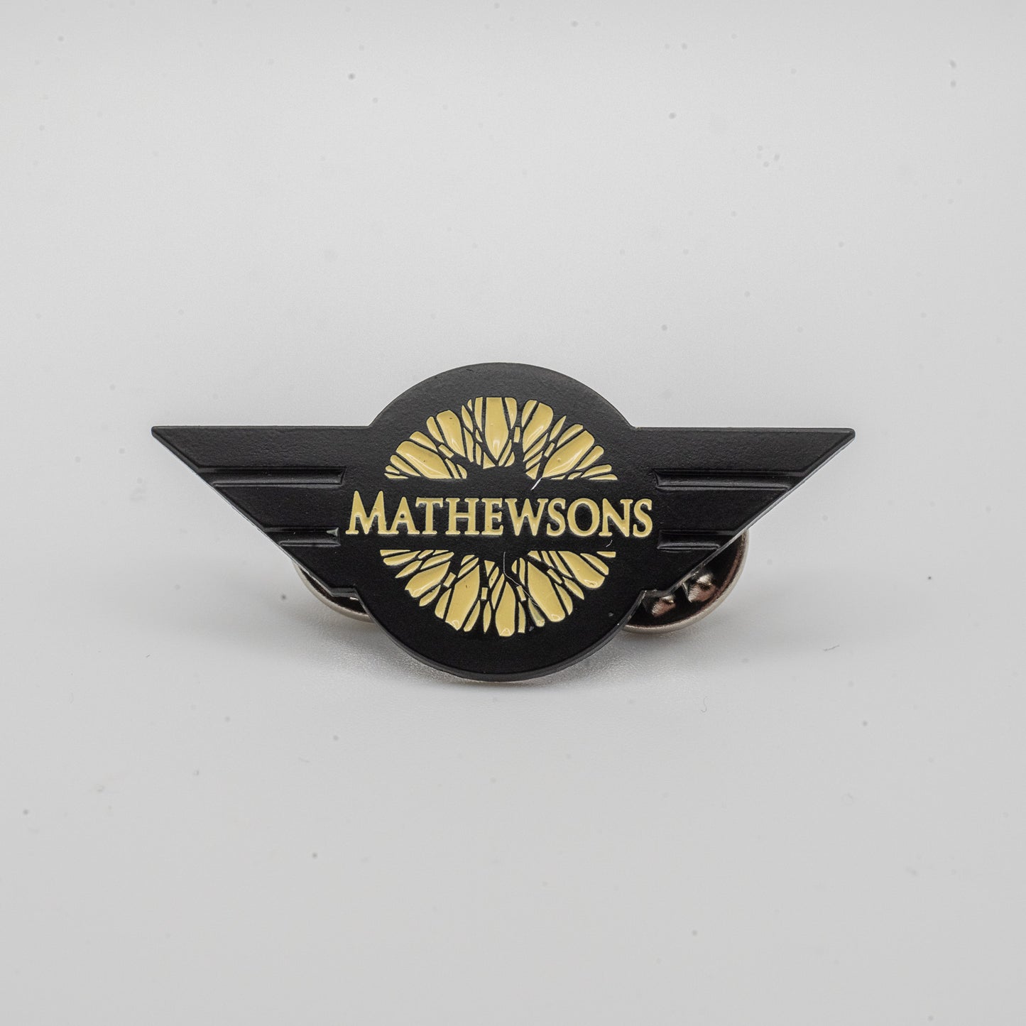 Mathewsons Pin Badge