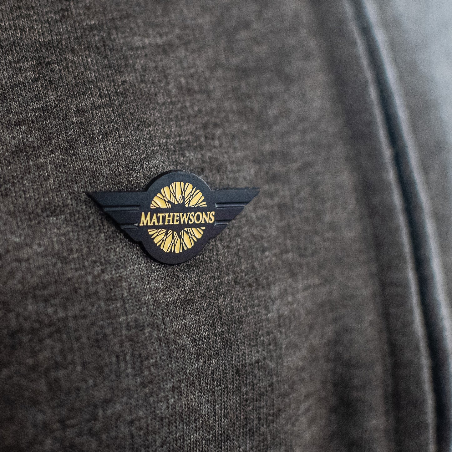 Mathewsons Pin Badge
