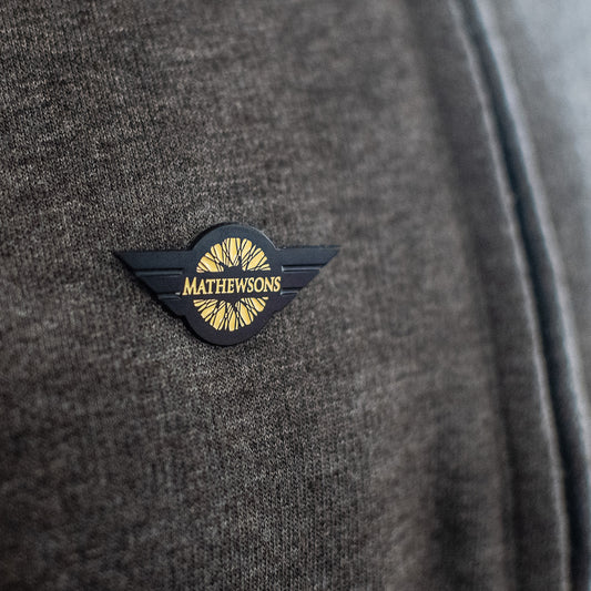 Mathewsons Pin Badge