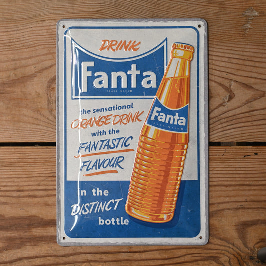 Fanta Metal Sign