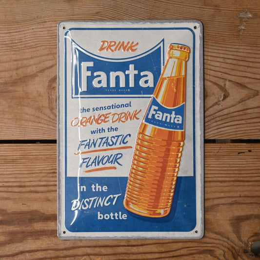 Fanta Metal Sign