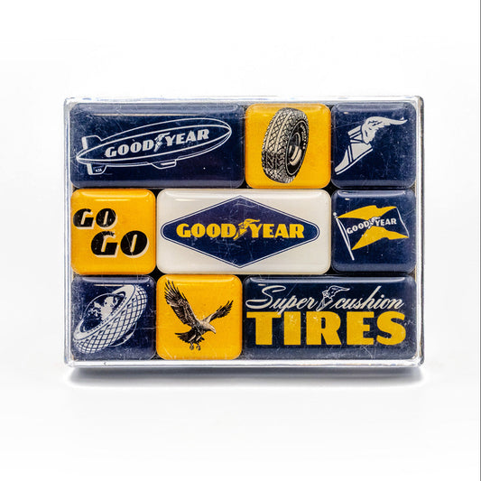 Good Year 9 Piece Magnet Set