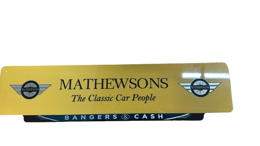 Mathewsons Lipped Show Plate