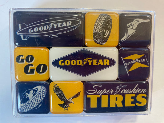 Good Year 9 Piece Magnet Set