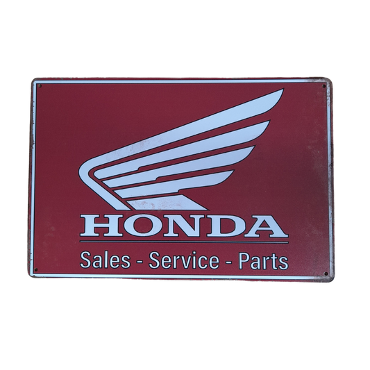 Honda Metal Sign