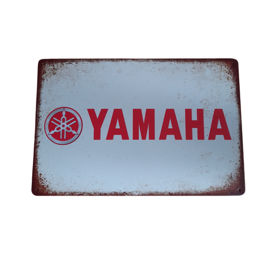 Yamaha Metal Sign