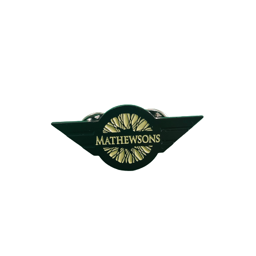 Mathewsons Pin Badge