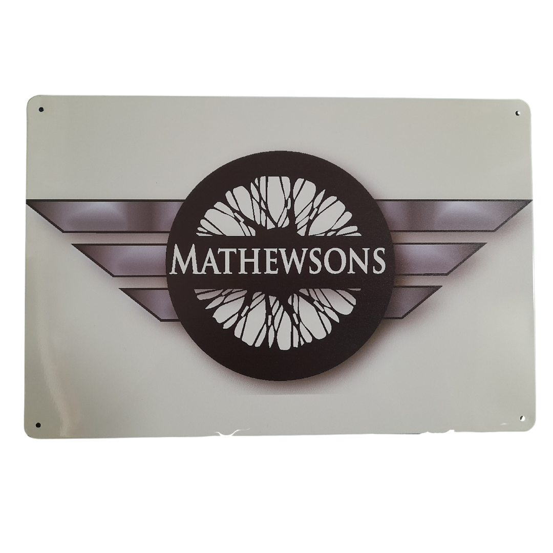 Mathewsons Logo Sign